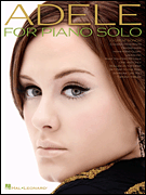 Adele for Piano Solo piano sheet music cover